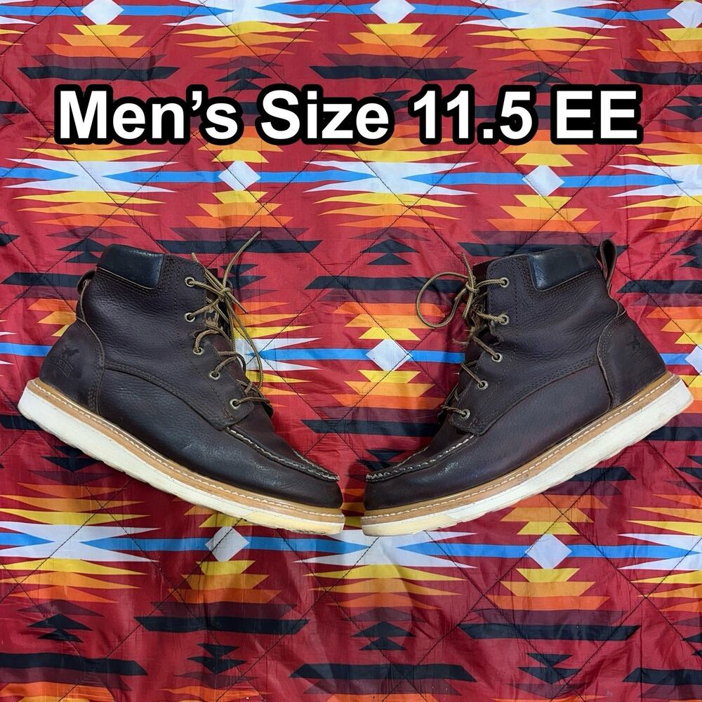 Irish Setter Ashby 6-inch Leather Soft Toe Brown Boots 83605 Men’s Size 11.5 EE